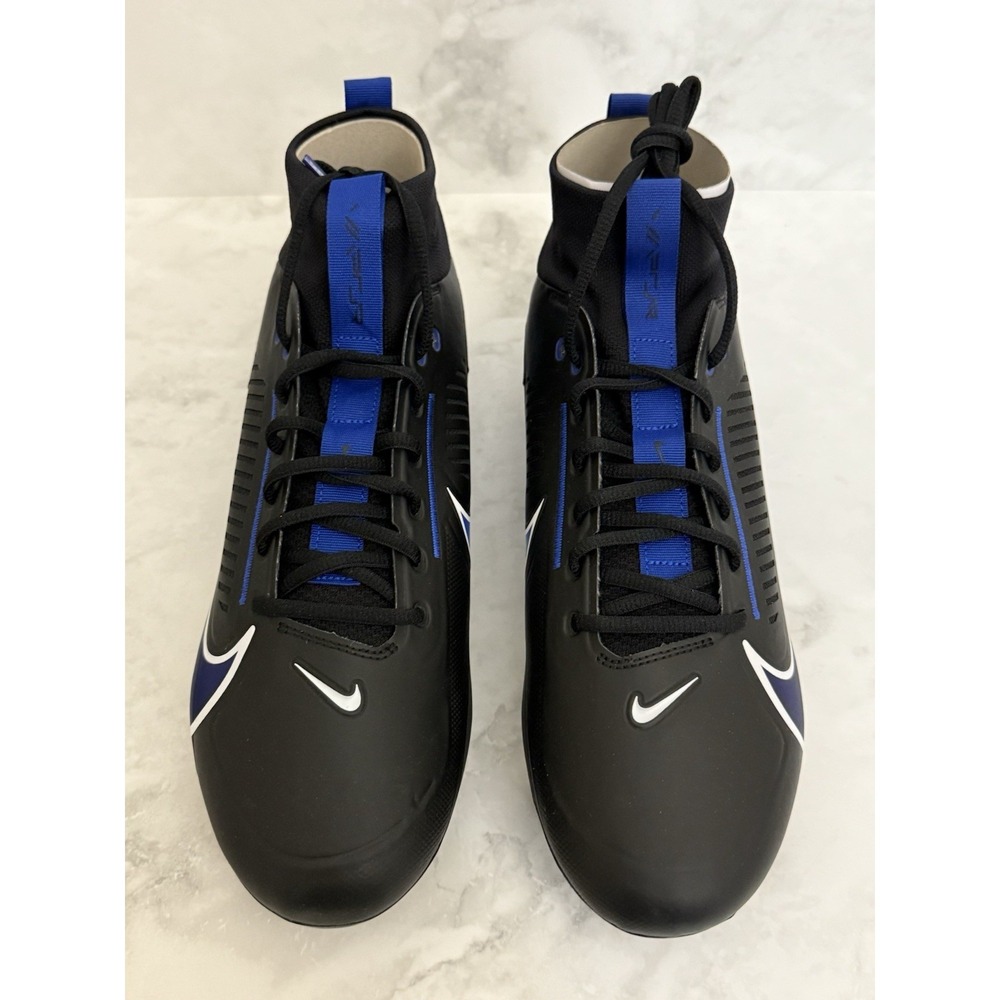 Nike Vapor Edge Pro 360 2 Football Cleats Black Blue FN7759-009 Men's Size 11 US - Picture 5 of 7